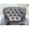 Image 8 : LEATHER CHAIR W/ GEAR CLOCK
