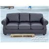 Image 5 : LEATHER SOFA BED