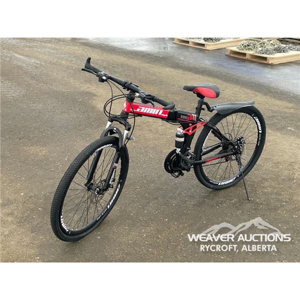 26 IN. AMIN FOLDING MOUNTAIN BIKE