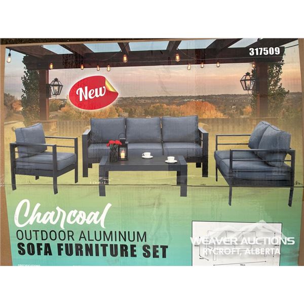OUTDOOR ALUMINUM FURNITURE SET