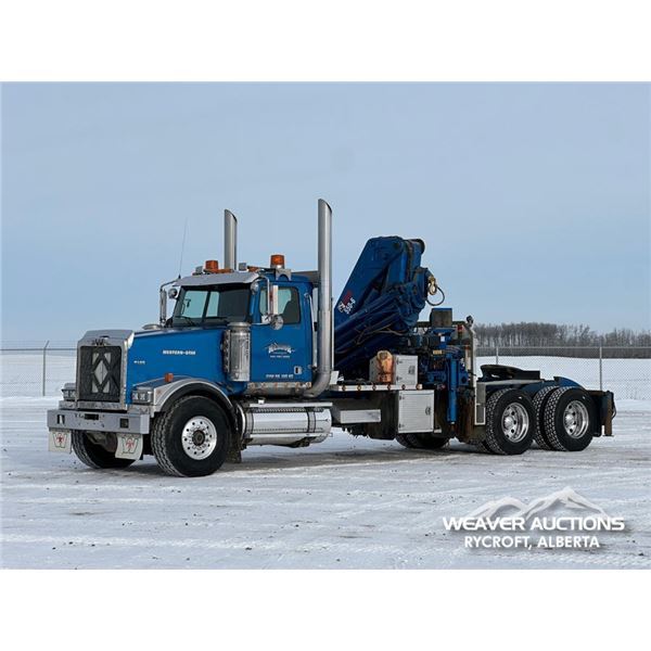 2003 WESTERN STAR 4900 T/A BOOM TRUCK