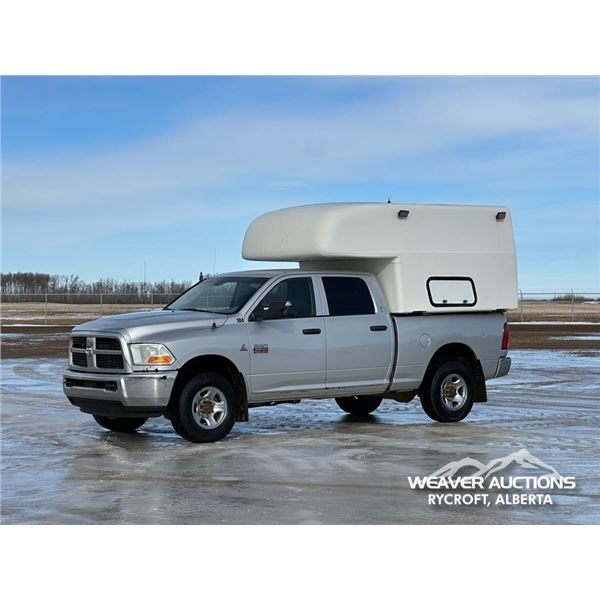 2012 DODGE 2500HD CREW CAB SERVICE TRUCK