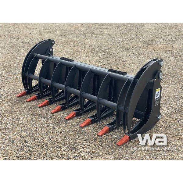 2024 78 IN. SKID STEER ROOT RAKE GRAPPLE