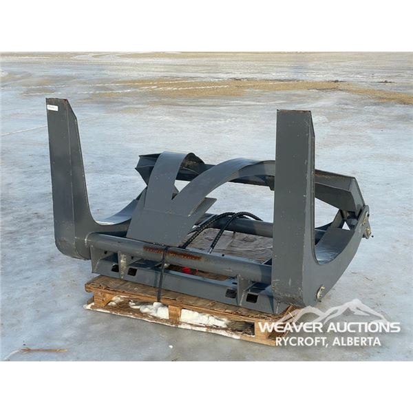 58 IN. HYDRAULIC SKID STEER LOG GRAPPLE