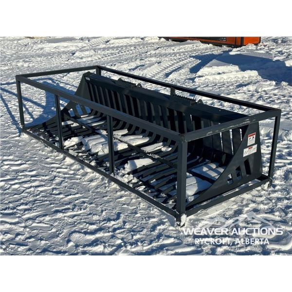 TMG 84 IN. SKID STEER SKELETON ROCK BUCKET