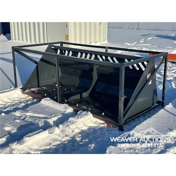 TMG 84 IN. SKID STEER SNOW/MULCH BUCKET