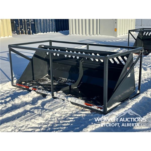 TMG 84 IN. SKID STEER SNOW/MULCH BUCKET