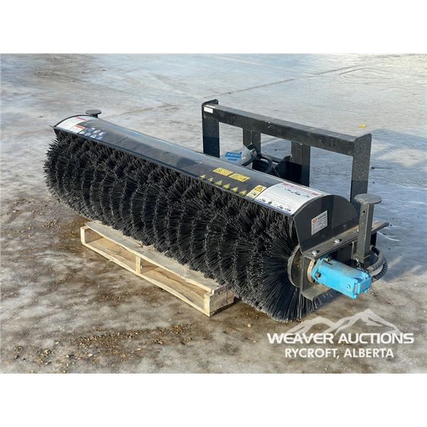 72 IN. MOWER KING SKID STEER SWEEPER