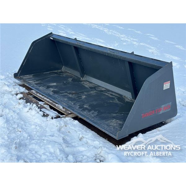 98 IN. SKID STEER SNOW BUCKET
