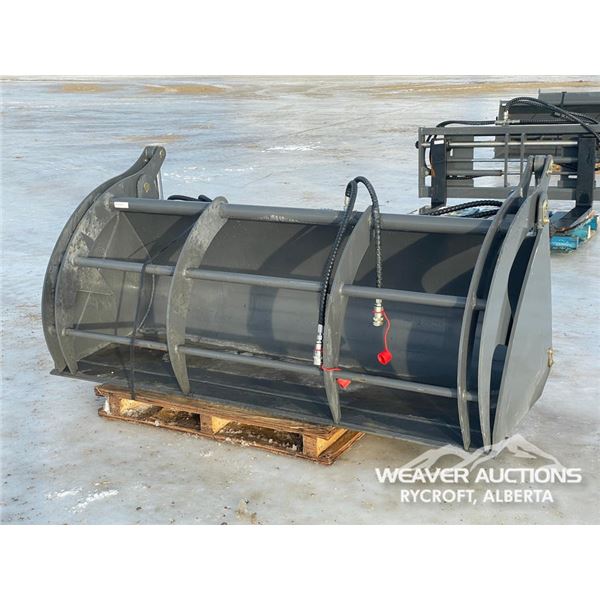 78 IN. HYDRAULIC SKID STEER GRAPPLE BUCKET