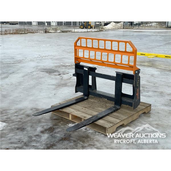 LANDHONOR 42 IN SKID STEER PALLET FORKS