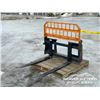 Image 1 : LANDHONOR 42 IN SKID STEER PALLET FORKS