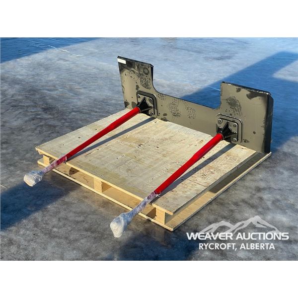 SKID STEER BALE FORKS W/ FRAME