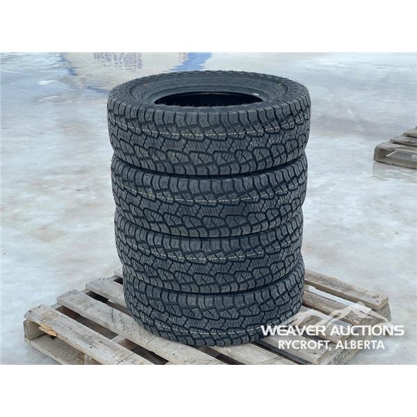 (4) MILEKING 245/70R16 TIRES
