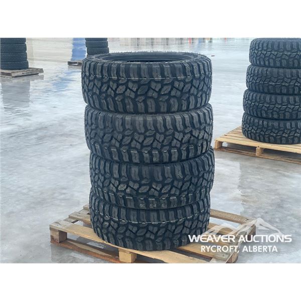 (4) MILEKING LT285/55R20 TIRES