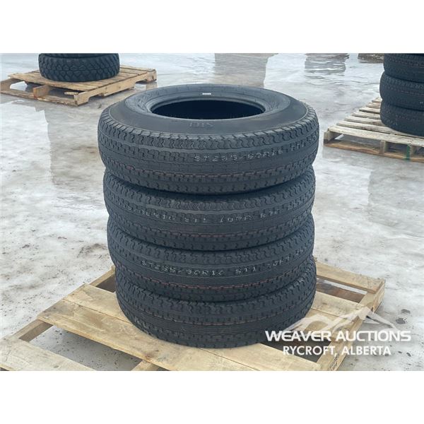 (4) DURUN ST235/80R16 TIRES