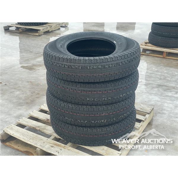 (4) DURUN ST235/80R16 TIRES