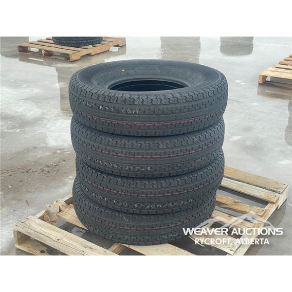 (4) DURUN ST235/80R16 TIRES