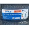 Image 5 : (4) DURUN ST225/75R15 TIRES