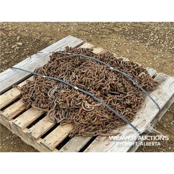(5) SETS OF TRUCK TIRE CHAINS