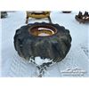 Image 4 : (2) SKIDDER TIRES & CHAINS