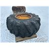 Image 5 : (2) SKIDDER TIRES & CHAINS