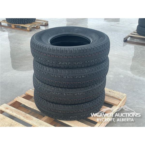 (4) DURUN ST235/80R16 TIRES
