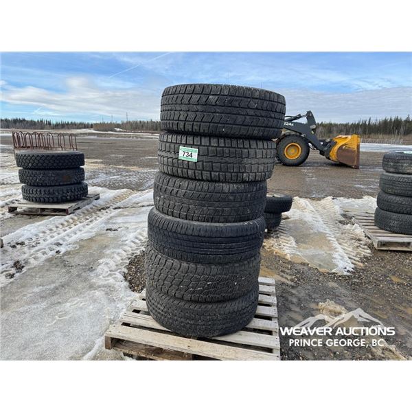 (6) 18 IN. TIRES