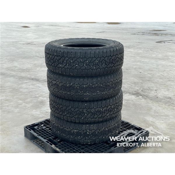 (4) GOODYEAR LT275/65R20 TIRES