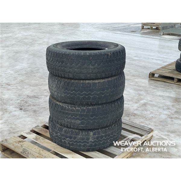 (4) MOTOMASTER 245/75R16 TIRES