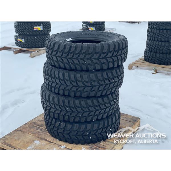(4) GRIZZLY LT265/75R16 TIRES