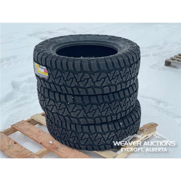 (3) GRIZZLY LT275/65R20 TIRES
