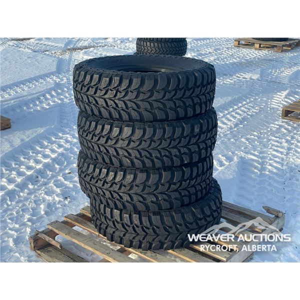 (4) GRIZZLY LT265/75R16 TIRES