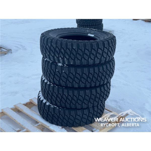 (4) GRIZZLY LT245/75R16 TIRES
