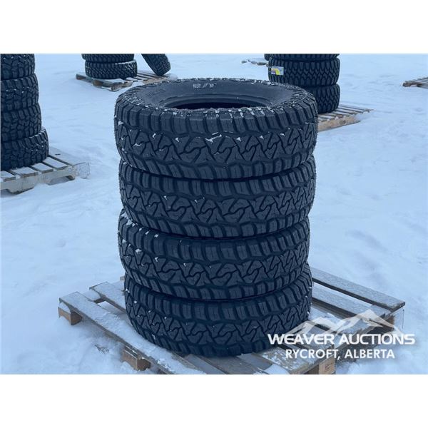 (4) GRIZZLY LT265/75R16 TIRES