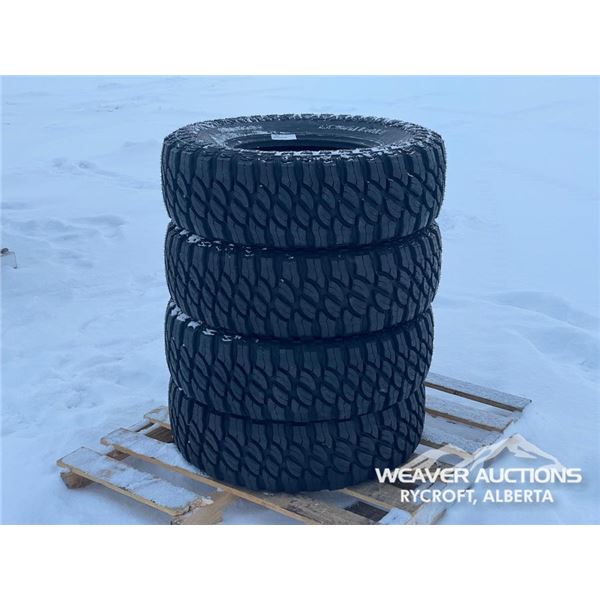 (4) GRIZZLY LT265/75R16 TIRES