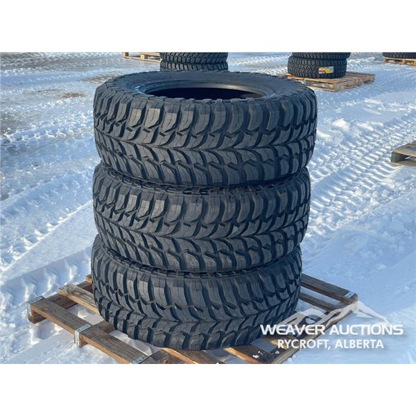 (3) GRIZZLY 37X13.5R20LT TIRES