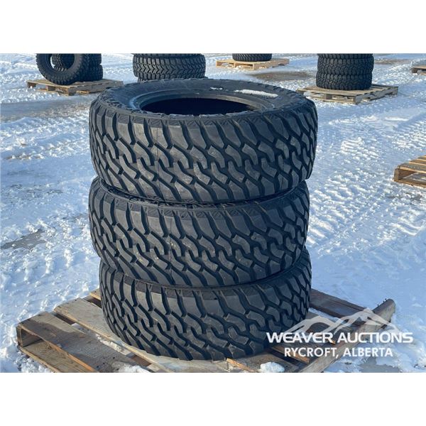 (3) GRIZZLY 37X13.5R20LT TIRES