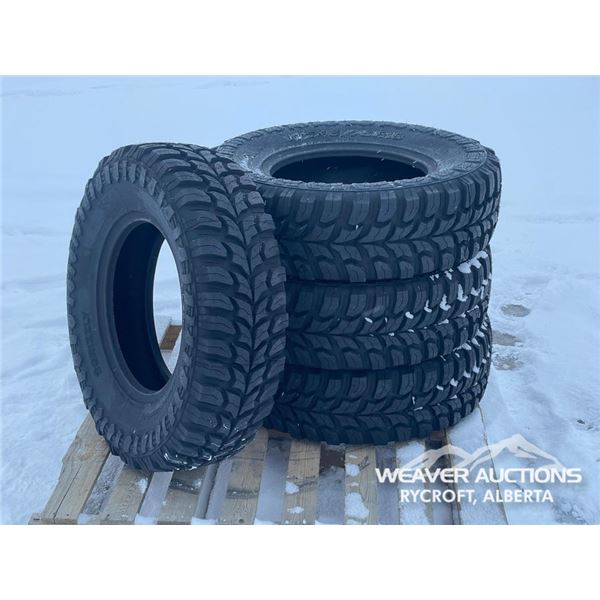 (4) GRIZZLY LT245/75R16 TIRES