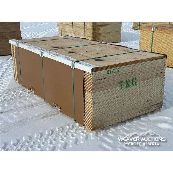 (40) 3/4 IN. 4 X 8 FT. CSP/DFP NO STAMP PLYWOOD