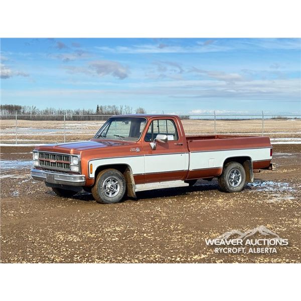 1980 GMC SIERRA GRANDE 1500 SINGLE CAB PICKUP