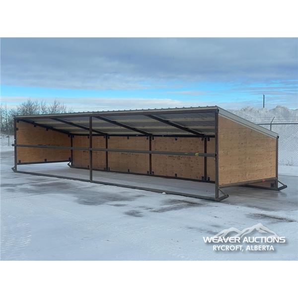 8 FT. X 30 FT. CALF SHELTER