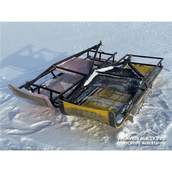 (2) SNOWMOBILE SKIMMERS