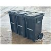 Image 1 : (3) ROLLING GARBAGE BINS