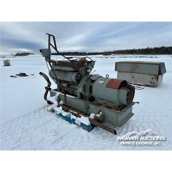 LISTER 75HP DIESEL GENERATOR
