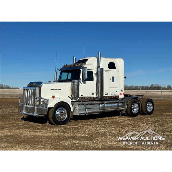 2011 WESTERN STAR 4900EX T/A SLEEPER TRUCK TRACTOR