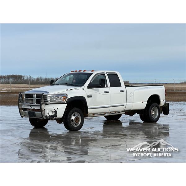 2007 DODGE RAM 3500HD CREW CAB DUALLY PICKUP