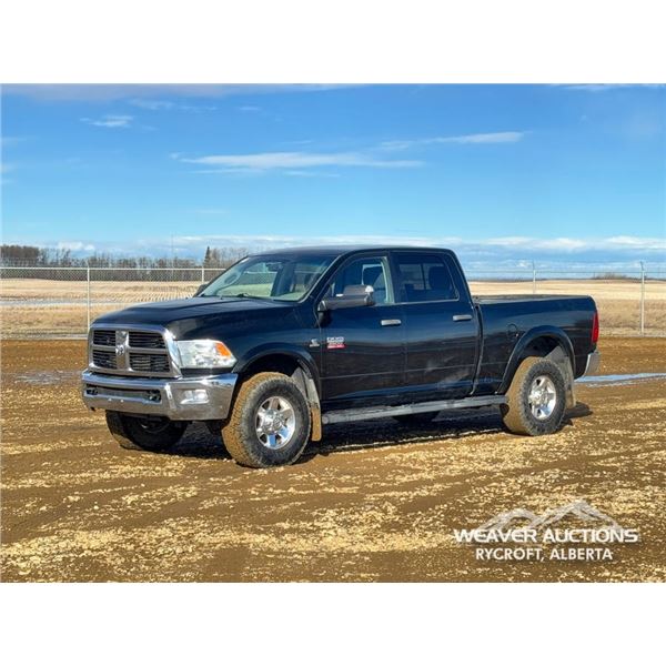 2012 DODGE RAM 2500 HD LARAMIE CREW CAB PICKUP