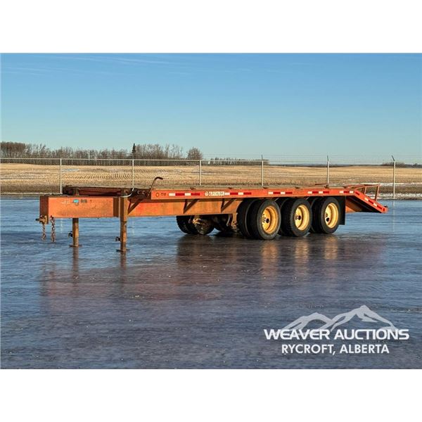 1997 TRAILTECH TD320 24 FT. TRIDEM EQUIP. TRAILER