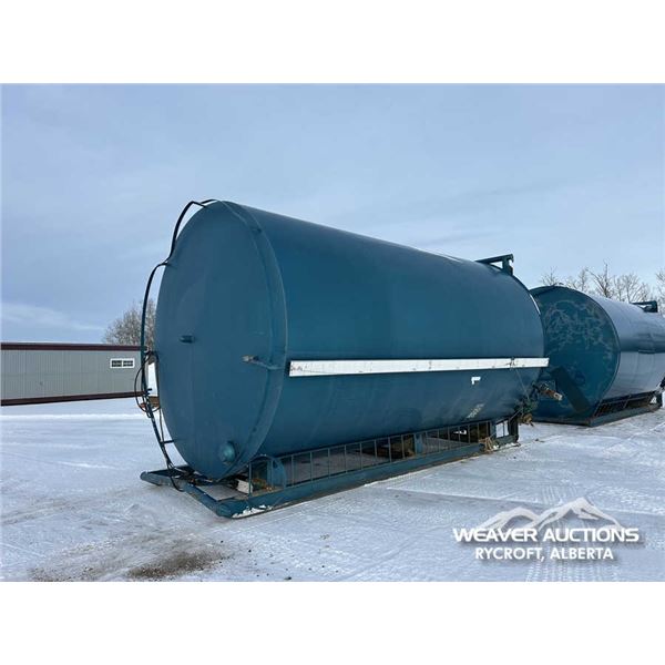 1988 ARGO SALES 400 BBL SKID MOUNTED TANK